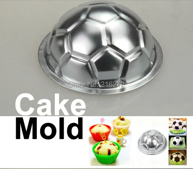 

Fashion Hot DIY Non-toxic Aluminum Birthday Cake Baking Jello Chocolate Football Pan Mold BS