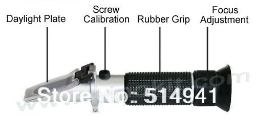 Бесплатная доставка ручной рефрактометр для пива/брикса|brix refractometer|beer