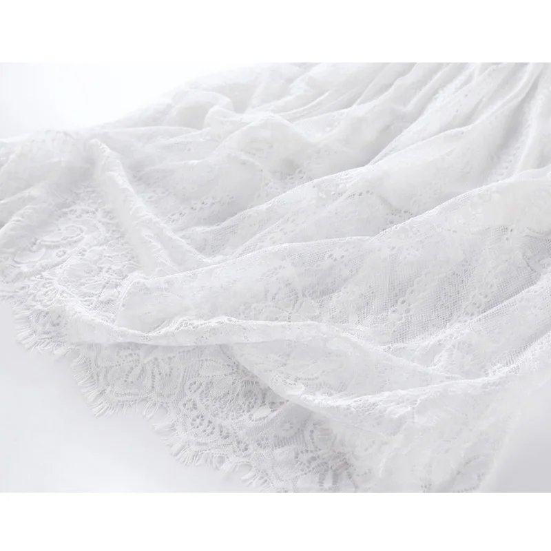 2018 Новый Спагетти Ремень Модальные Лоскутная Кружево платье сезон: весна–лето