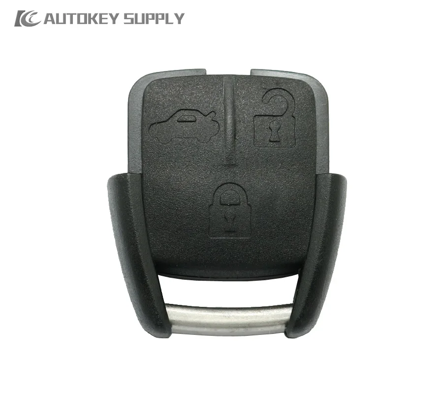

For Chevrolet 3 Button Remote Controle With Battery Holder Autokeysupply AKGMS234