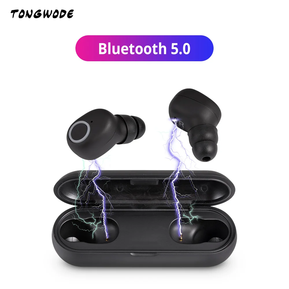 Tongwode Q1 Беспроводная гарнитура Bluetooth 5 0 активный шумоподавление наушники с