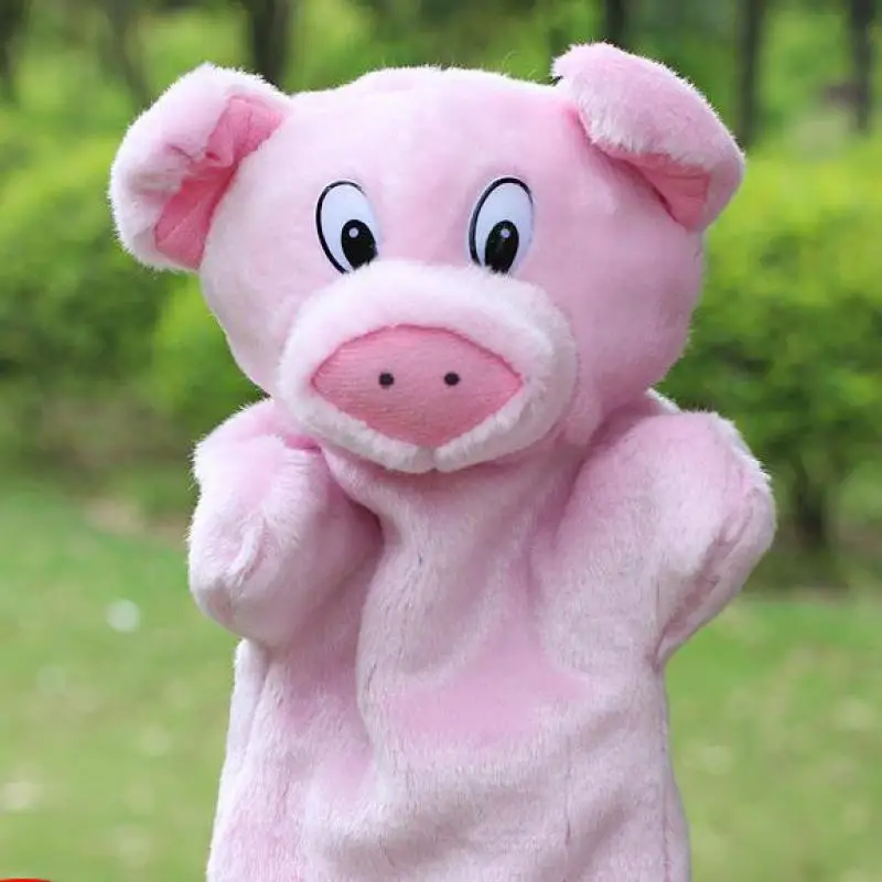 Горячая продажа каваи ручная кукла Пегги свинка куклы детские плюшевые лучшие