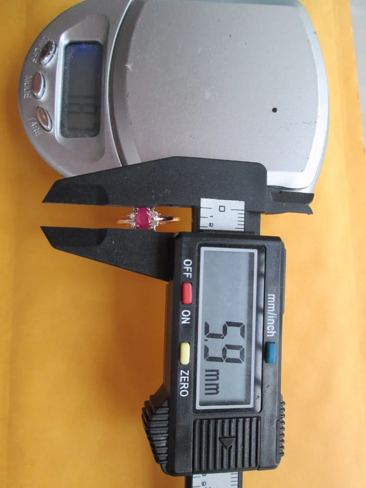 

KJJEAXCMY fine jewelry 925 Silver inlaid with natural ruby ring jewelry.