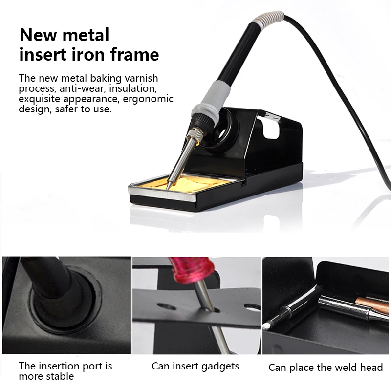 4 в 1 паяльная станция 9305d + паяльник блок питания 5V2 A BGA станция|iron soldering station|soldering