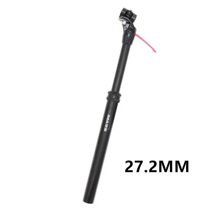 27.2MM Hand Control Tmars пипетка Подседельный штырь Регулируемая Высота 27,2 мм пульт дистанционного управления ручной механический велосипед MTB 30,4 30,9 31,6 мм подседельный штырь - Цвет: 27.2MM Hand Control