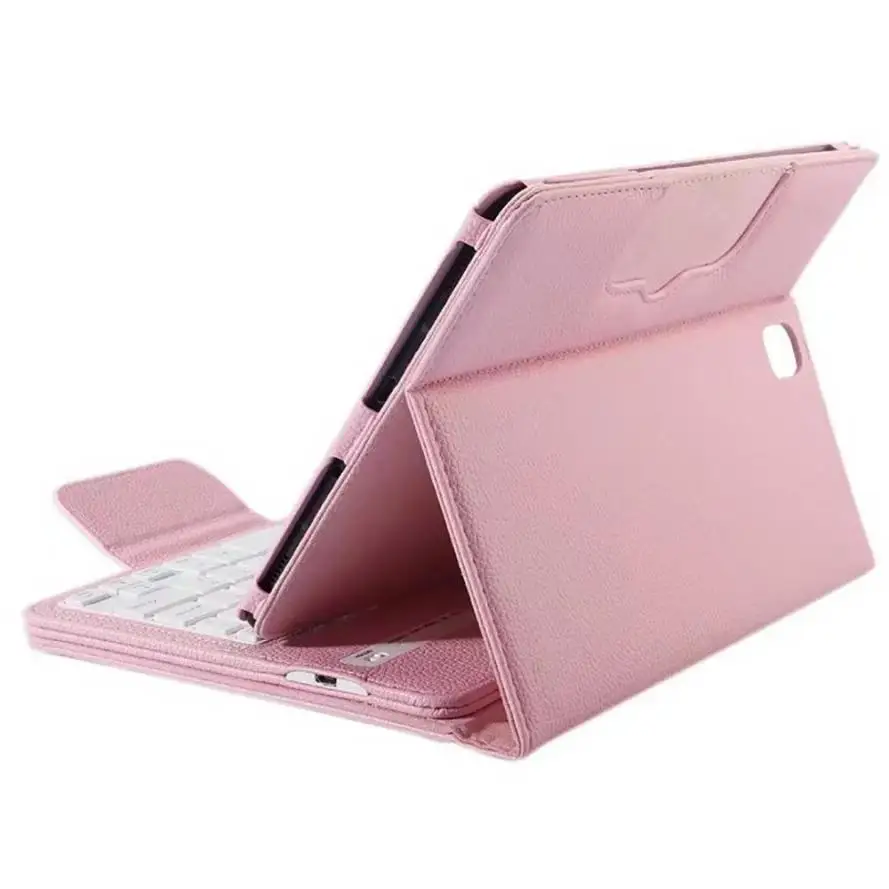 2017 для Galaxy Tab s3 9 7-дюймовый Bluetooth клавиатура + кожаный чехол-подставка тонкий Alum ma03 |