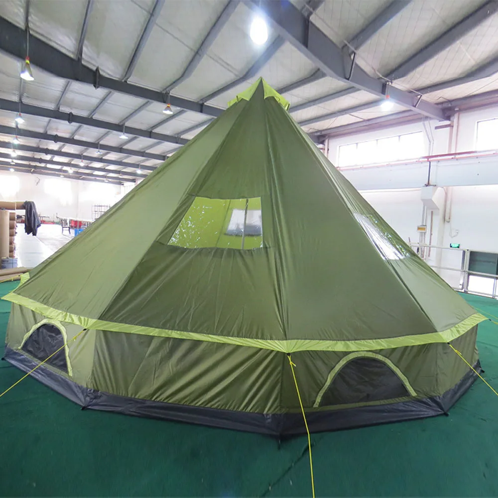Огромный семейный солнцезащитный тент для 8, 10, 12 человек, Mongolia Glamming Yurt, тент для путешествий, пеших прогулок, пляжный тент для отдыха на природе