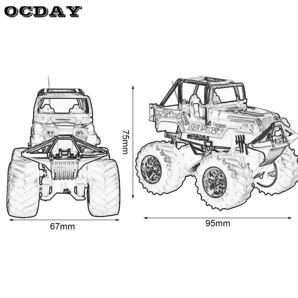 RC игрушечные машинки высокая скорость Электрический внедорожный автомобиль 8013