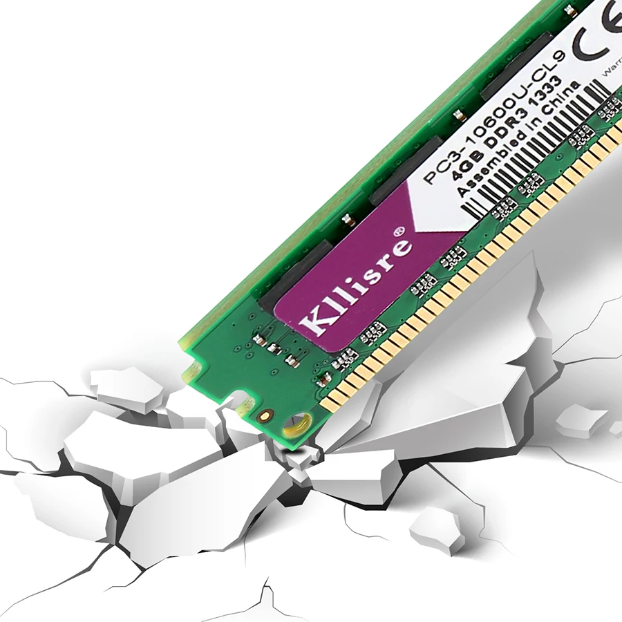 Kllisre DDR3 оперативная память 4 Гб 1333 МГц Desktop Memory non ecc (без коррекции ошибок)