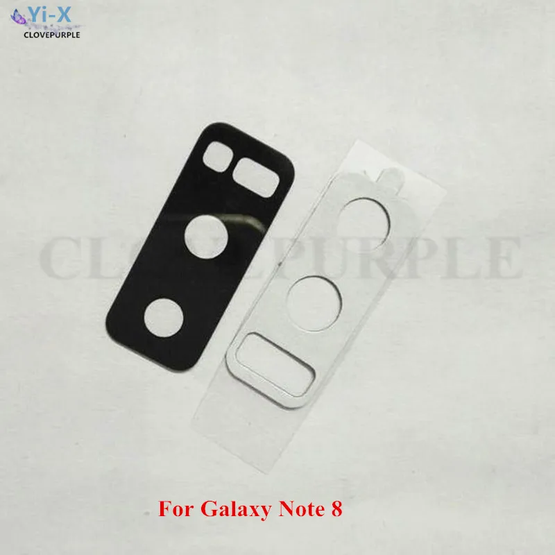 Оптовая цена 100 шт./лот задняя камера стеклянная линза с клейкой наклейкой для