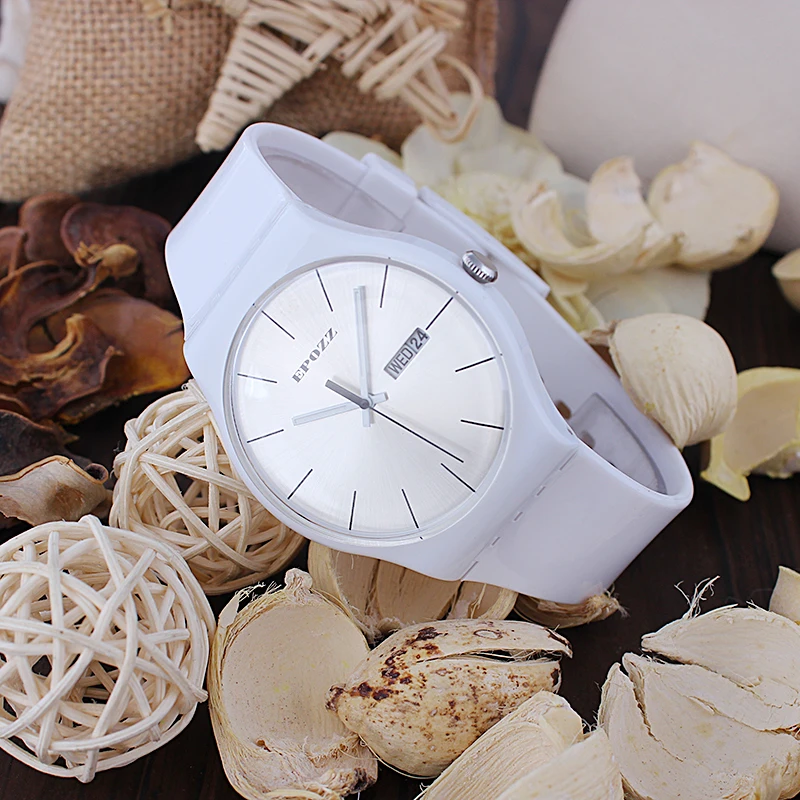 Quartz ladies casual watches women waterproof clock sport News 2016 brand Epozz Japan movement bracelet rubber strap | Наручные часы
