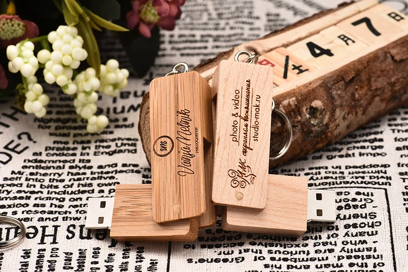 SHANDIAN USB 3,0 логотип персональный деревянный USB флеш-накопитель креативный подарок заказной логотип дерево u диск Флешка 4G 8GB 16GB 32GB