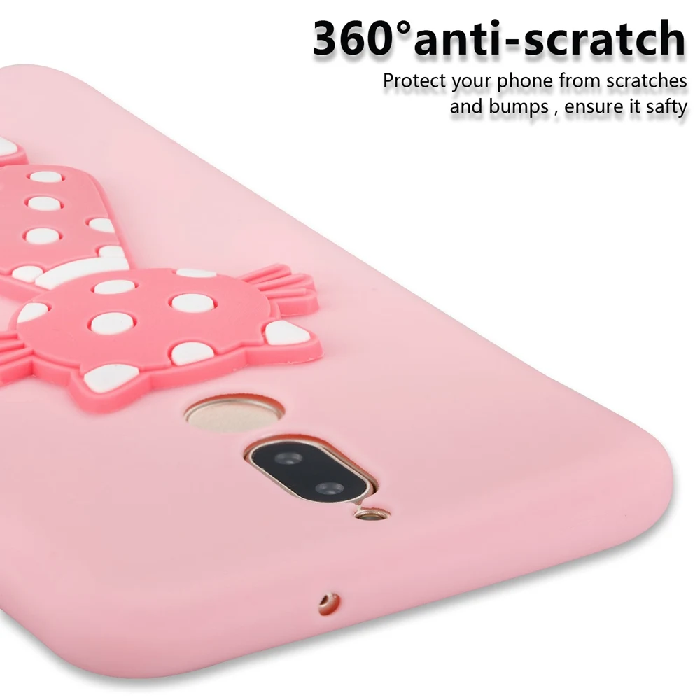 3D Cartoon Cat Soft Case for Huawei Mate 10 Lite Cover Coque Silicone Cute Fundas 5.9&quot |