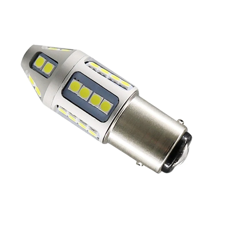 1 шт. 1157 светодиодный Автомобильные стоп сигналы BAY15D P21/5 Вт 30 SMD 3030 задний фонарь