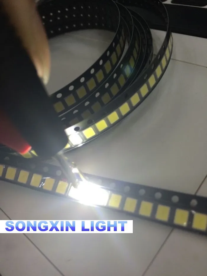 15000 шт./лот 0 2 Вт SMD 2835 Светодиодная лампа из бисера 20 22лм белый/теплый белый