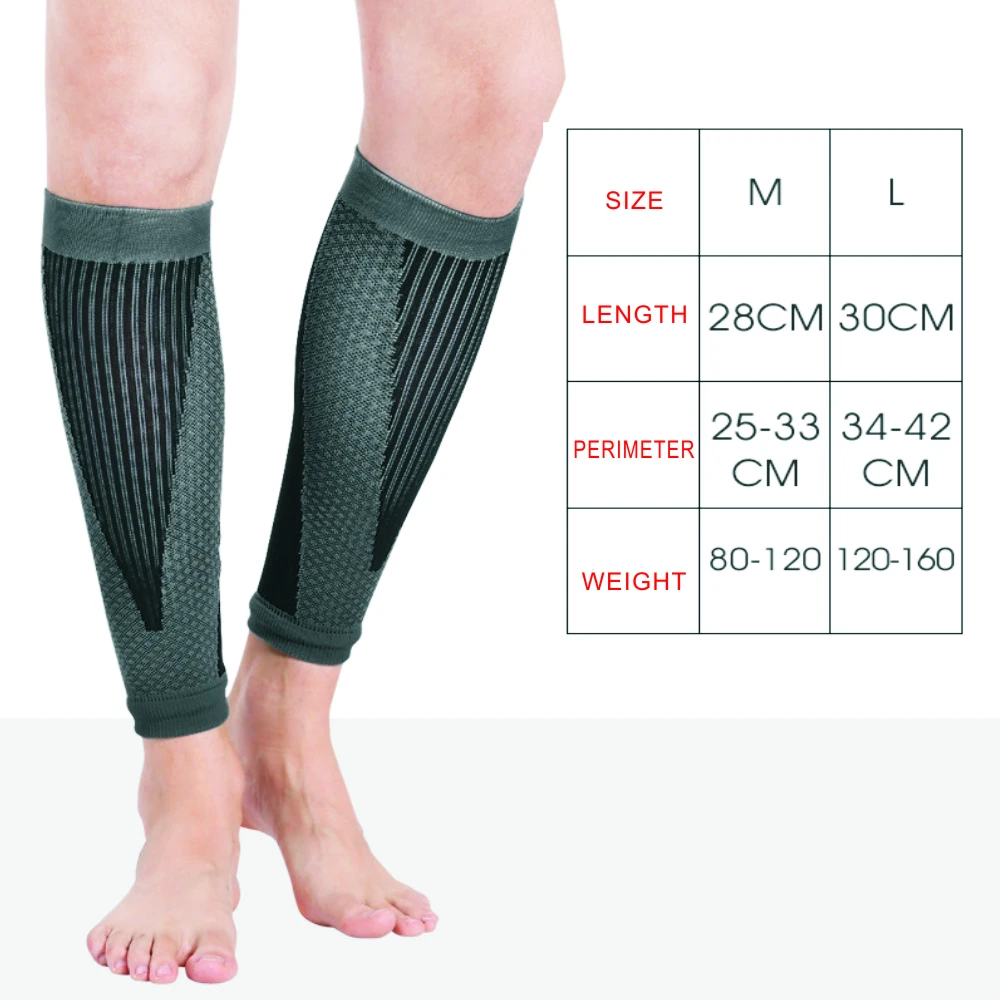 FDBRO Sports Safety Football Basketball Leg Sleeve Outdoor Running Compression Calf Sleeves Stretch Leggings Knee Pads | Спорт и