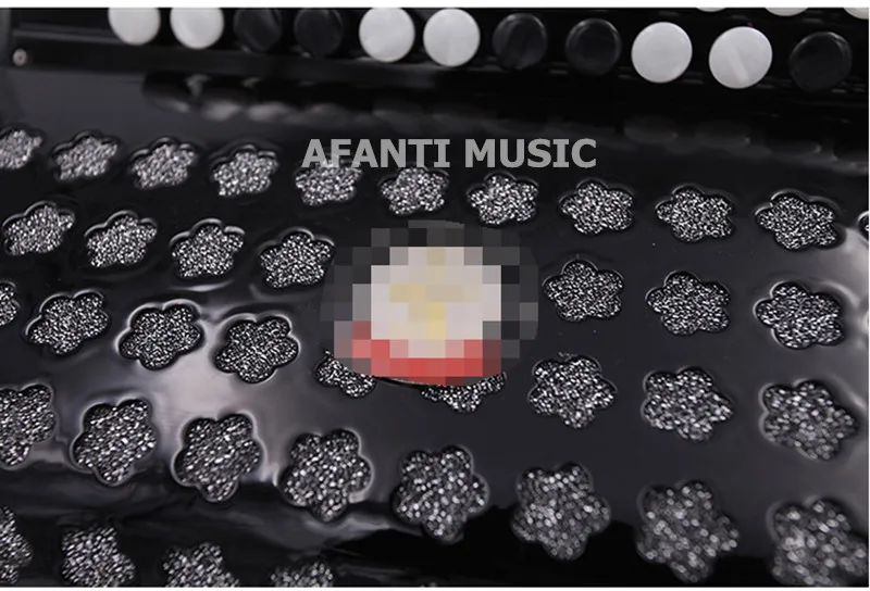 Afanti Music 62 K/60 басовый аккордеон(AAD-236)/черный