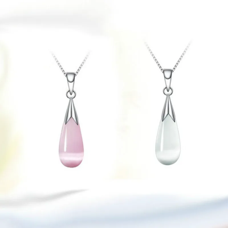 Лунный камень искусственная капля корейские ювелирные изделия оптом (без