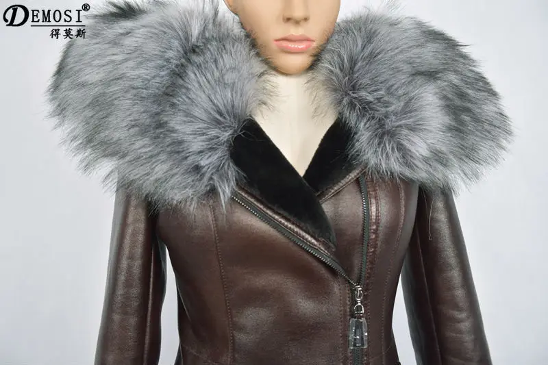 Заводские поставщик молнии стекаются толстый cold fox искусственного воротник