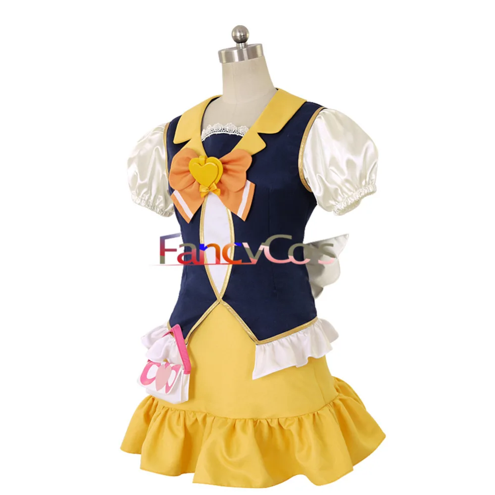 Необычный костюм на Хэллоуин HappinessCharge PreCure! Платье для косплея аниме высокое