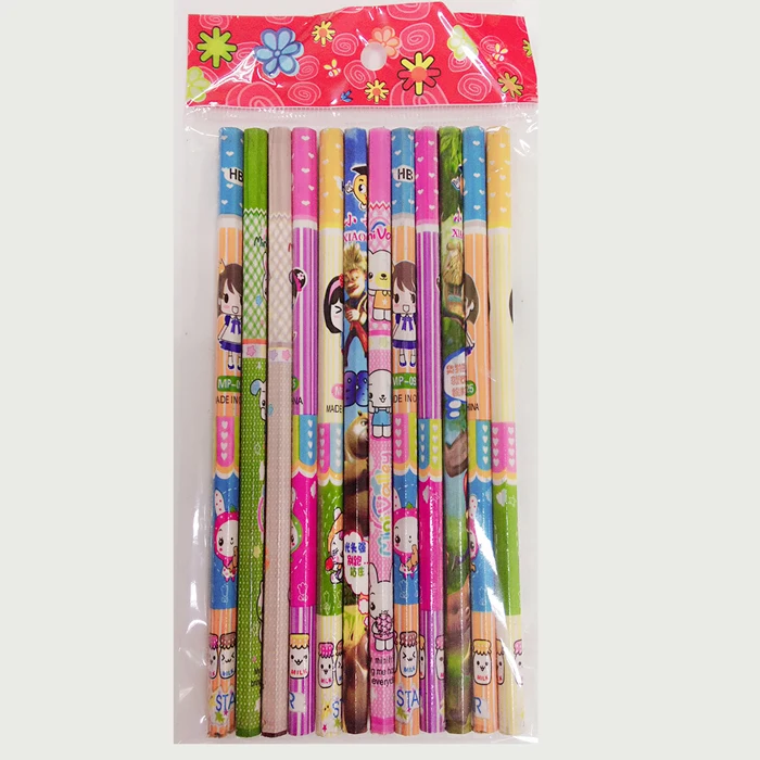 Деревянные карандаши ручной работы 12 шт./упак. креативные канцелярские товары