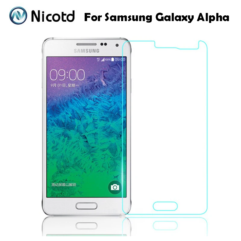 Взрывозащищенное Закаленное стекло для Samsung GALAXY Alpha G850 G850F G8508 G8508S G8509 0 26 мм