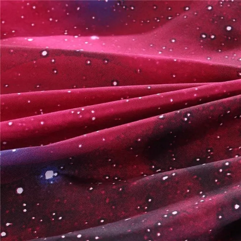 Новинка 3D Hipster Galaxy Постельное белье Вселенная космического пространства тематические Galaxy печати постельное белье пододеяльник Flast лист& Подушка Чехол