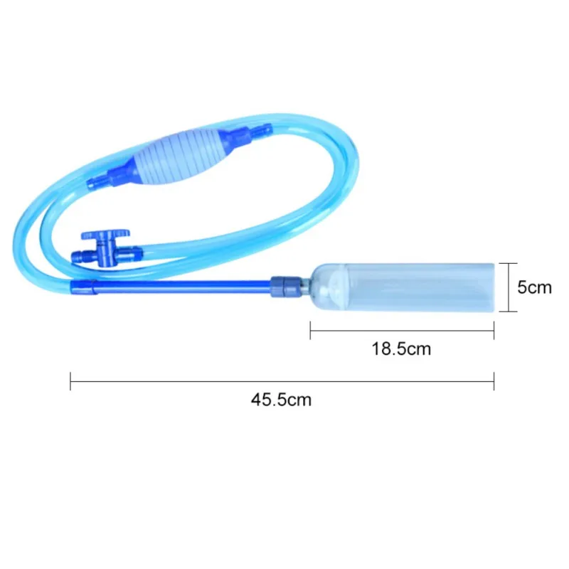 

Fish tank water changer Multifunction Aquarium Cleaner Tool Siphon Gravel Suction Pipe Filter Fish Tank Vacuum Water Change