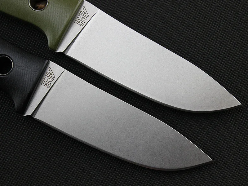 

High quality fixed D2 blade G10 black and green handle tactical hunting knife BF710 outdoors camping survive knives & K sheat