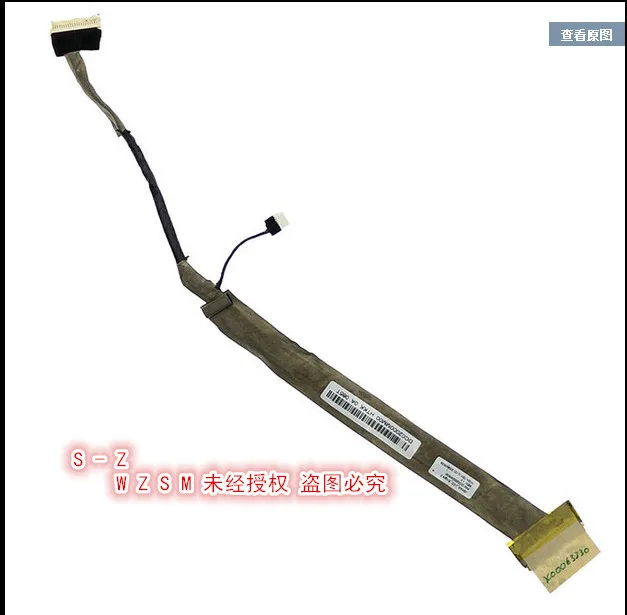 Новый гибкий кабель WZSM для ЖК-экрана для TOSHIBA Qosmio F50 F55 Y500 LCD LVDS кабель DC02000MM00