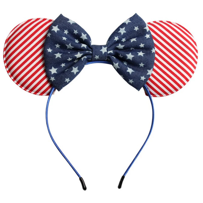 Головной убор Дисней Микки высокого качества для девочек повязка на голову