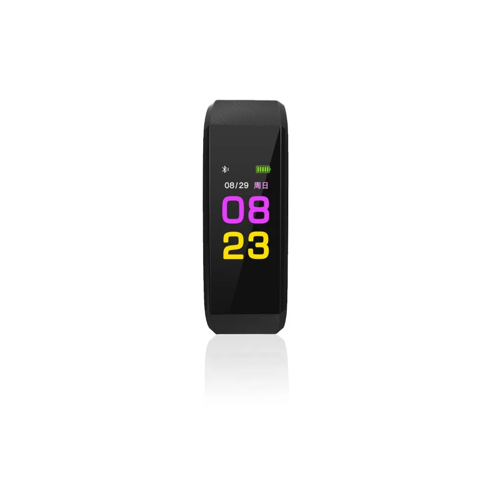 Winait ID115 плюс Smartband Цвет сенсорный экран Смарт-браслет сердечного ритма трекер