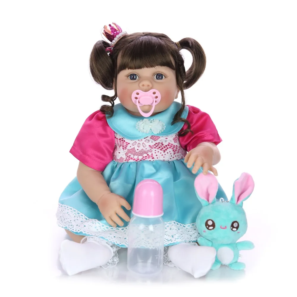 KEIUMI Fantasy Full Body силиконовые куклы Reborn 23 дюймов 57 см Reborn Baby Doll Boneca реалистичные игрушки принцессы для малышей сюрприз