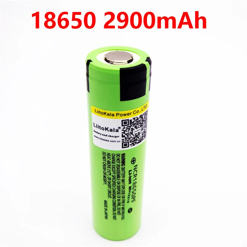 Новый 2 предмета liitokala lii-29PF 18650 2900 мАч NCR18650PF посвященный электронная сигарета