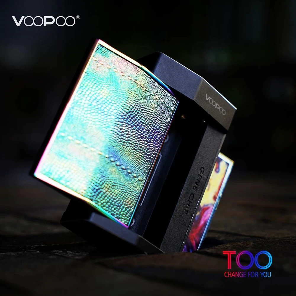 Оригинал VOOPOO TOO 180 Вт TC Box MOD GENE Chip питание от одного двойного 18650 батареи Vaper