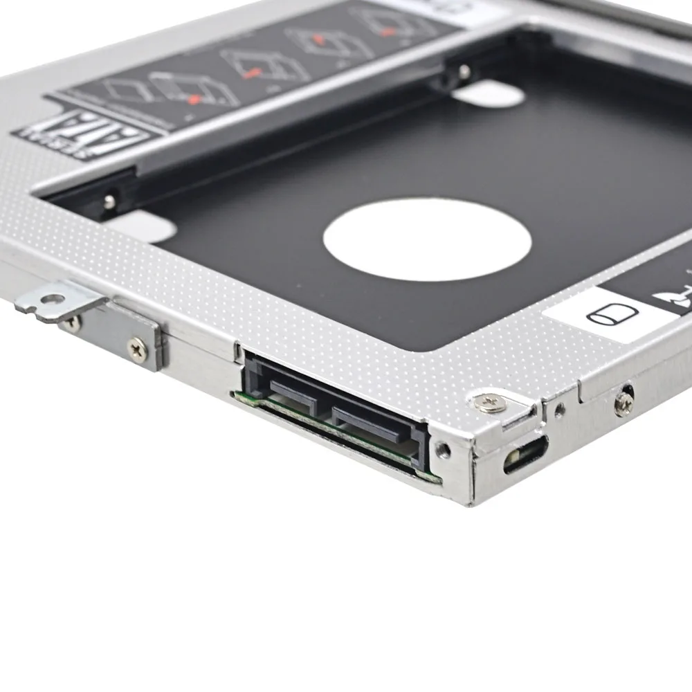 Адаптер для корпуса Lenovo ThinkPad T440P T540P W540 Optibay 2nd HDD Caddy 9 5 мм SATA 3 0 2 дюймового SSD DVD