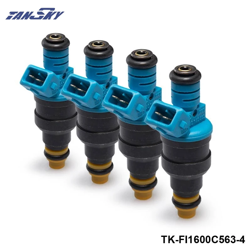 4 шт./лот 1600 cc/min низкое сопротивление топливных форсунок 0280150563 TK FI1600C563 4|fuel injector