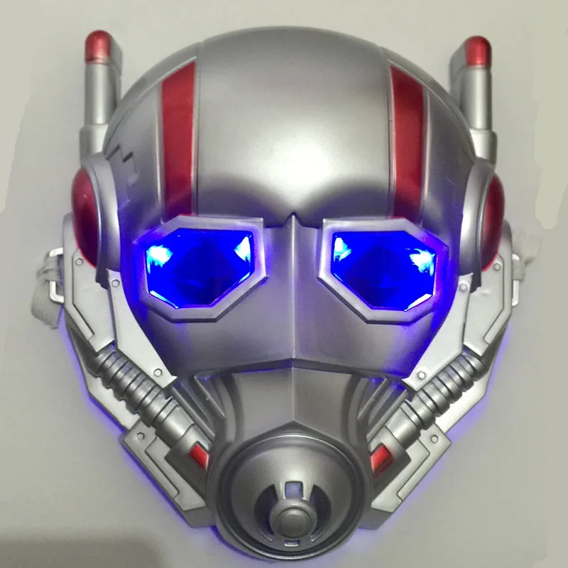 Child Deluxe Ant man Muscle Costume Boys Marvel New Superhero Cosplay Halloween Fancy Dress 3pcs Outfit For Kids LED Masks | Тематическая