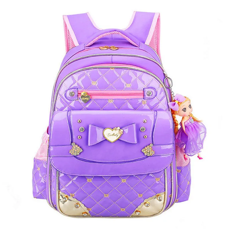 Orthopedics Fashion Children School Backpack bags For girls Waterproof Kids bag 2018 Trend | Багаж и сумки