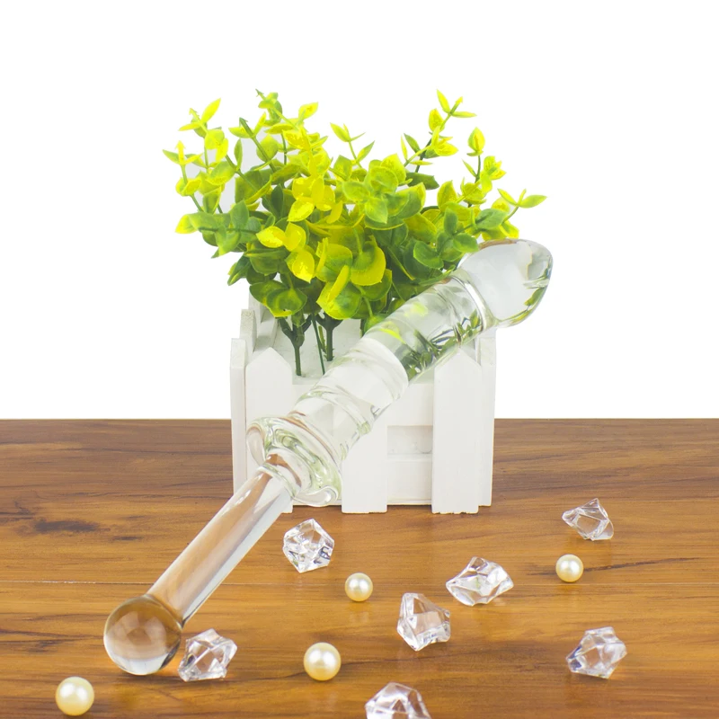 Женский стеклянный фаллоимитатор секс-игрушки для женщин Анальные игрушки