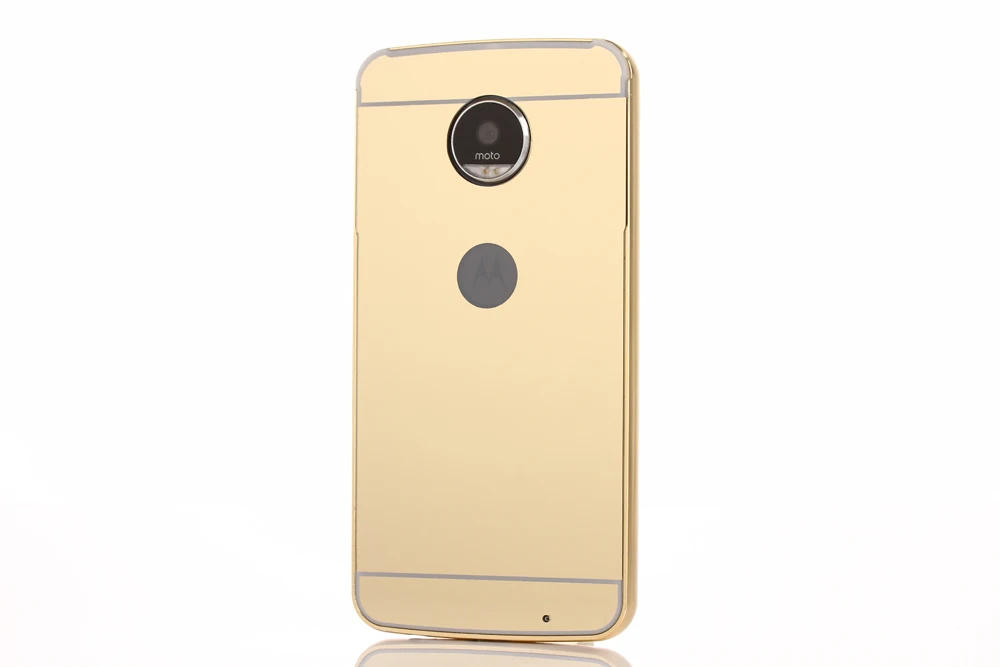 Металлический зеркальный корпус для Motorola Moto G5 Plus алюминиевая оправа + задняя