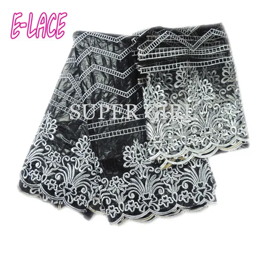 Последние африканские Кружево 2017 Швейцарский хлопок Сухой Ткань высокое