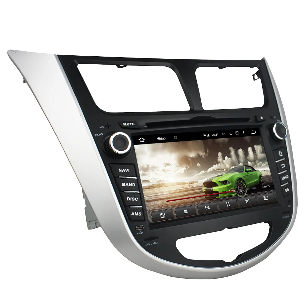 7 &quotAndroid6.0 Octa ядро HD Автомобильный DVD VIDEO PLAYER для Hyundai Verna Accent Solaris 2011 2012 с 4 Г WI-FI Bluetooth