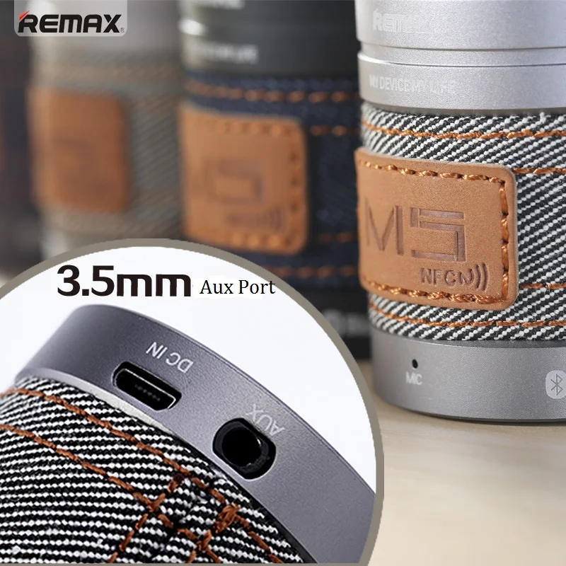 Оригинальный REMAX Динамик bluetooth мини Портативный беспроводной ковбойские Стиль