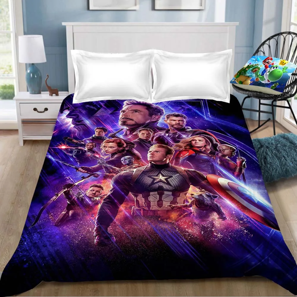 5 Простыня Marvel Мстители, Железный человек, капитан Марвел, капитан, простыня, постельное белье, покрывало, простыня(без наволочки - Цвет: 5