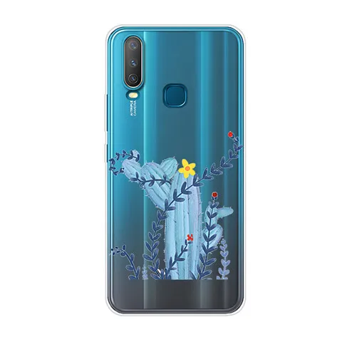 ДЛЯ VIVO Y12 чехол силиконовый чехол для телефона для VIVO Y15 задняя крышка прозрачный мягкий ТПУ для VIVO Y17 Y12 Y 12 15 VIVOY12 VIVOY15 17 чехол - Цвет: 29