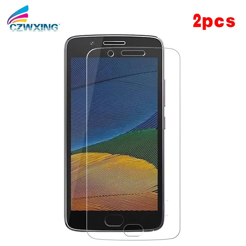2 шт. закаленное стекло для Motorola Moto G5 Защита экрана XT1672 XT1676 XT1670 XT1671 G 5 стеклянная
