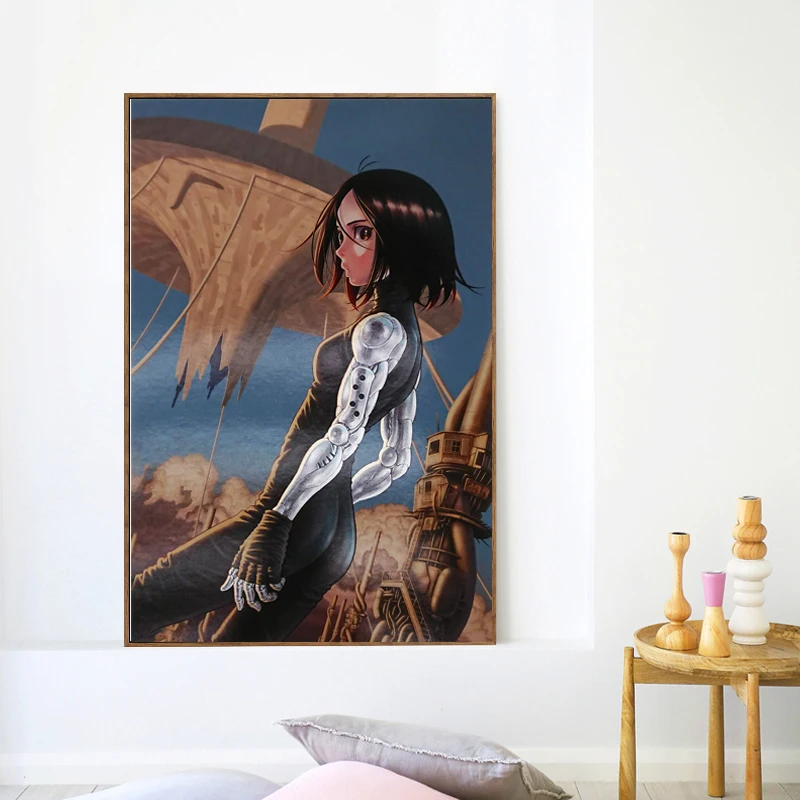 Alita Battle Angel аниме постер живопись на холсте печать Декор для дома современный