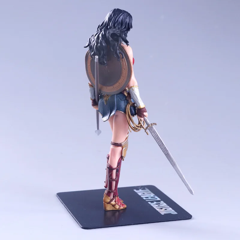 DC Justice League ARTFX + Wonder Woman статуя коллекция подвижная фигурка модель игрушки 17 5