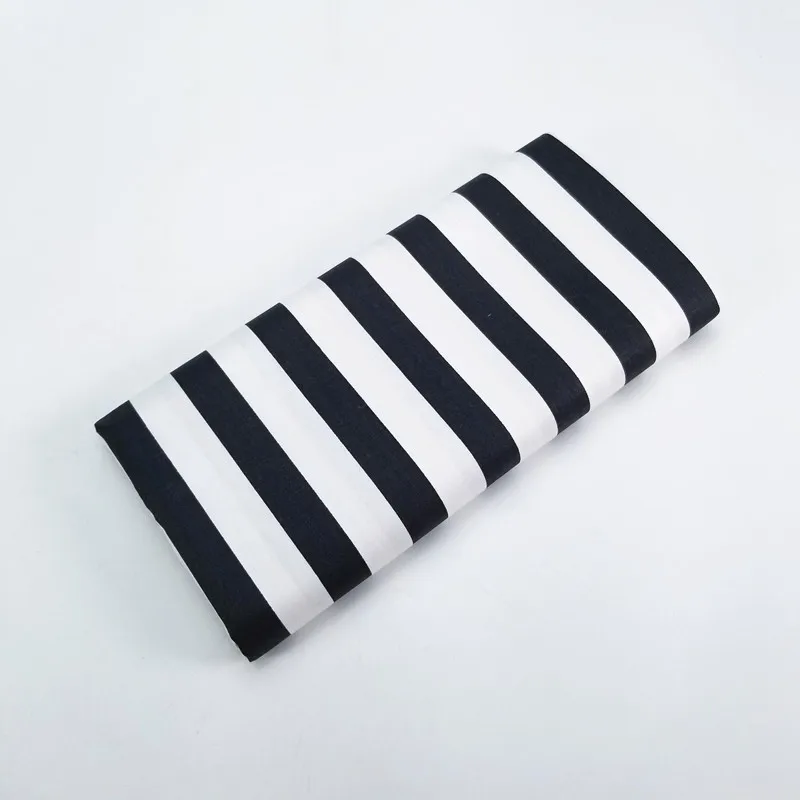 stripe Хлопок саржа лоскутный Материал Ткань для шитья DIY стежка цветок/полоса напечатаны жировые кварталы Материал Ткань Домашний текстиль - Цвет: stripe